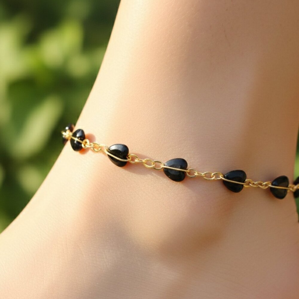 "Elegant Handmade Anklet – Delicate Jewelry for Women, MAR091196